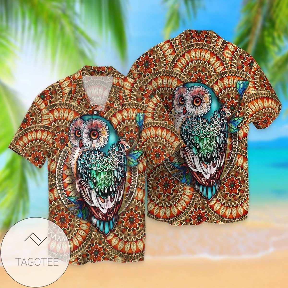 Owl Hawaiian Shirt Perfect Gift Ideas For Owl Lover