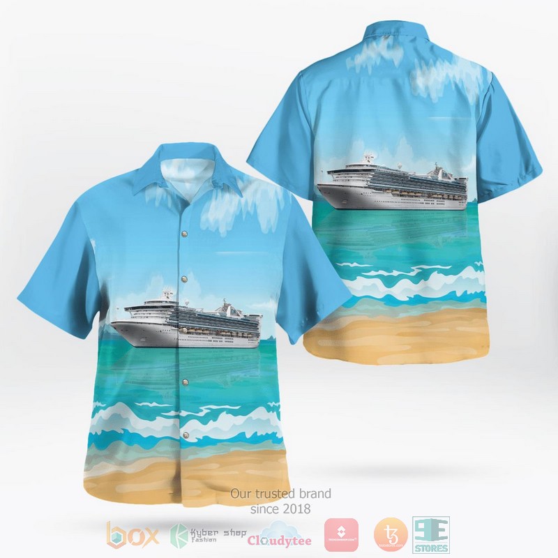 P&O Cruises Australia Pacific Encounter Hawaiian Shirt