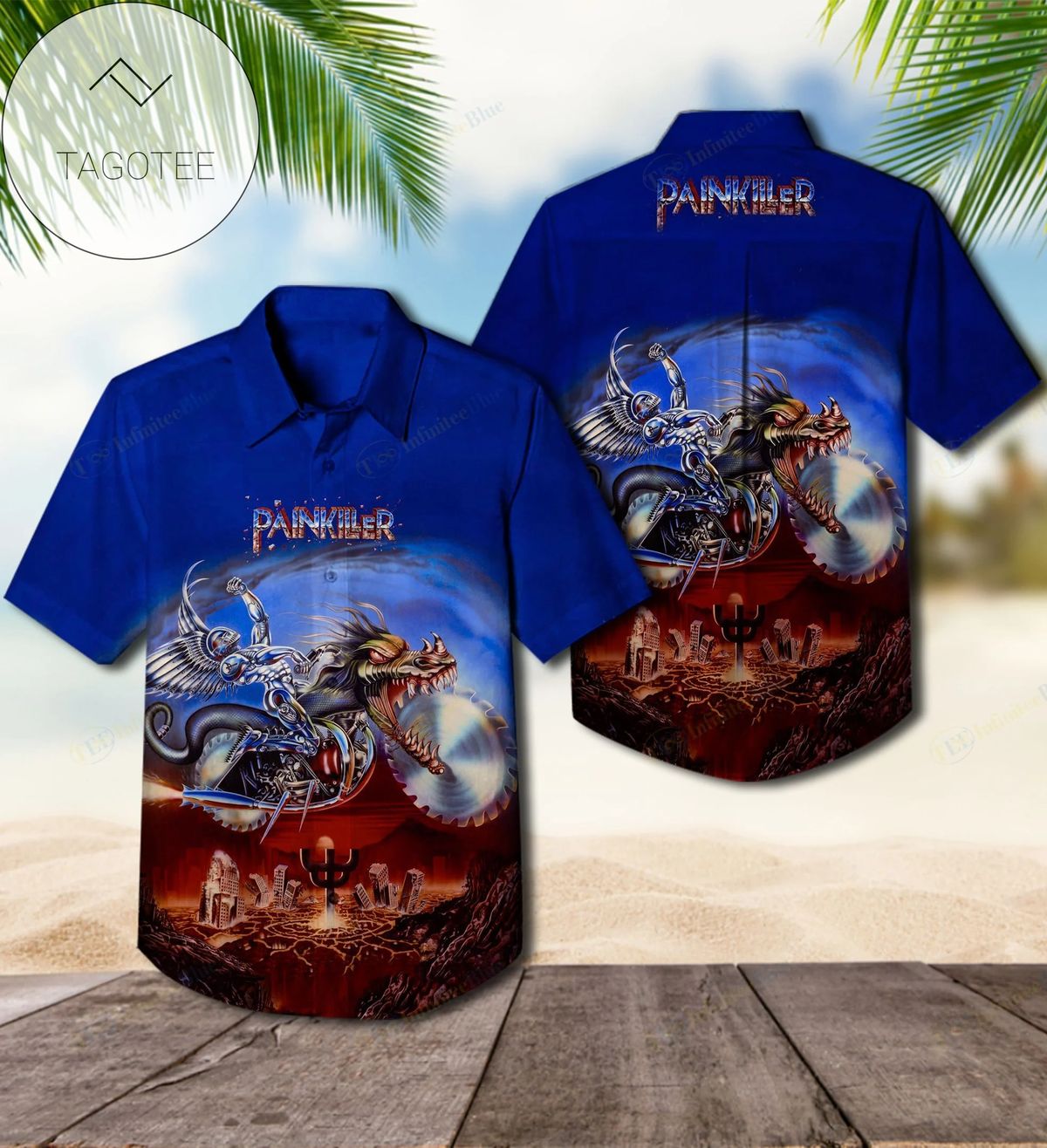 Painkiller Judas Priest Song Hawaiian Shirt