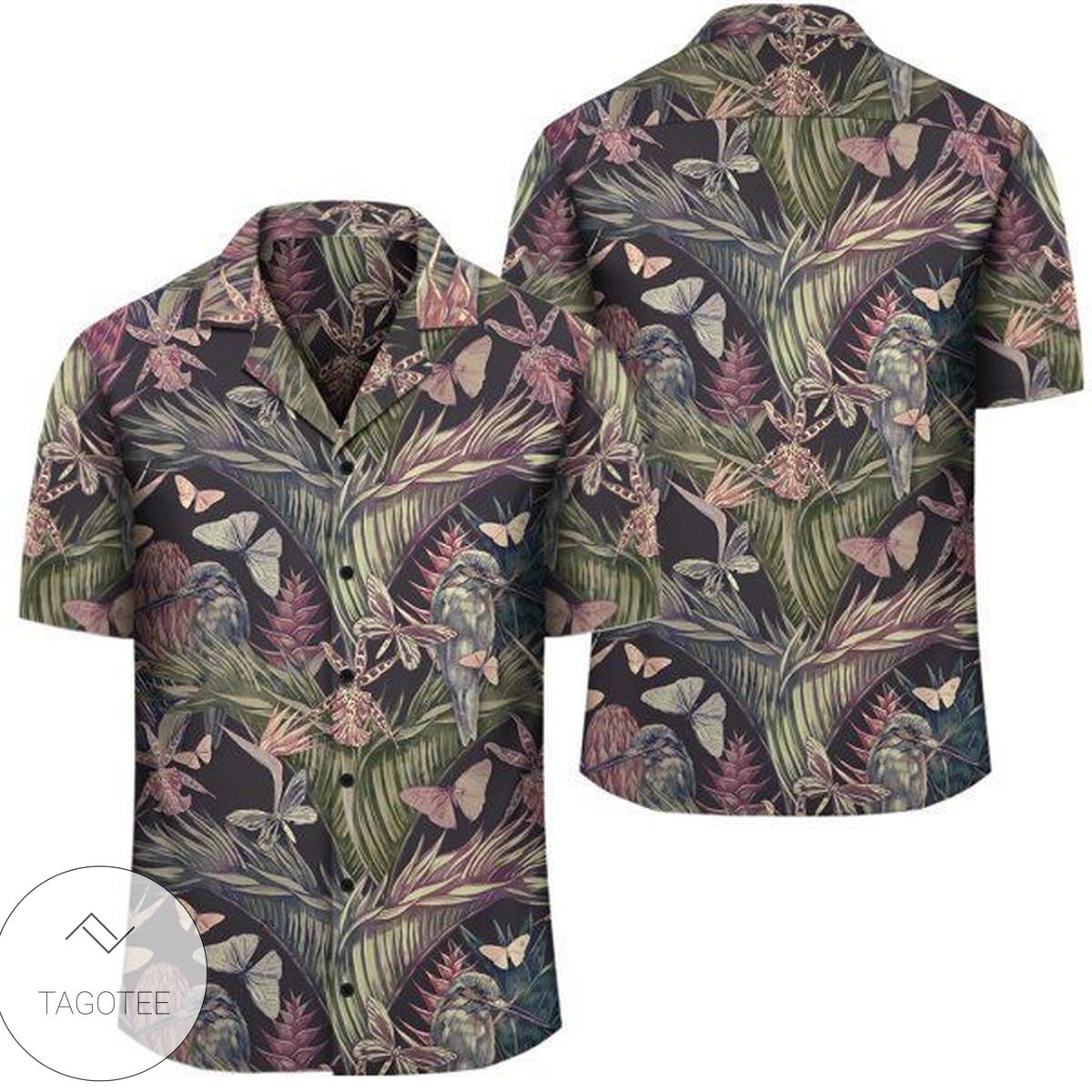 Palm Tree Apparel Palm Tree Button Up Shirt