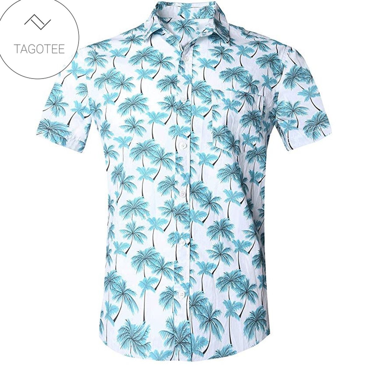 Palm Tree Hawaiian Shirt Aloha Beach Shirt Lover Gift Ideas