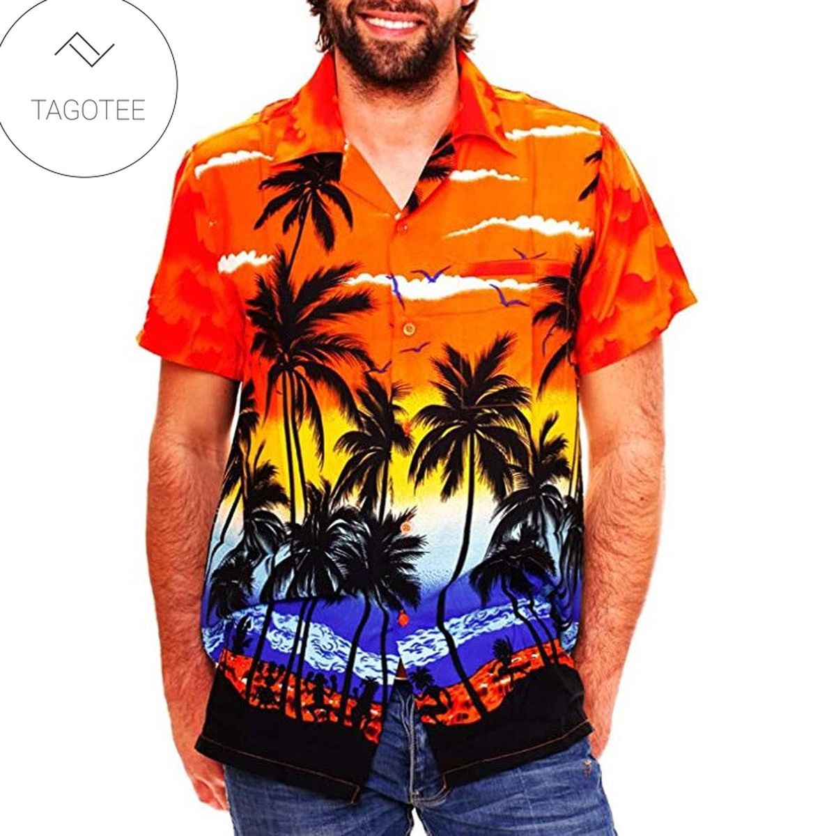 Palm Tree Hawaiian Shirt Palm Tree 3D Printed Shirt