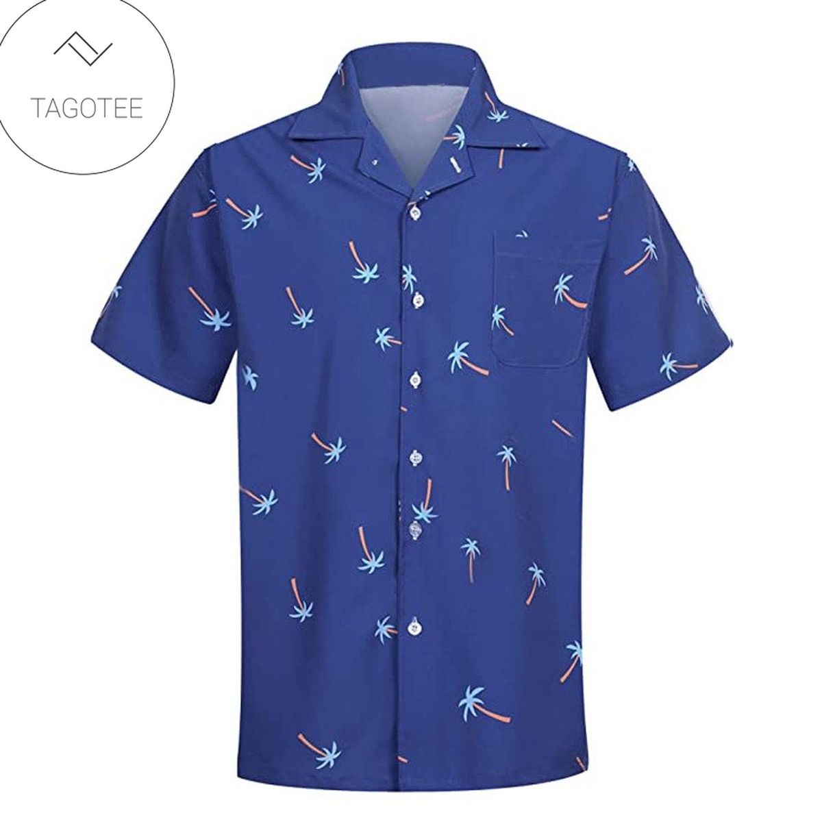 Palm Tree Hawaiian Shirt Aloha Shirt For Tropical Lover