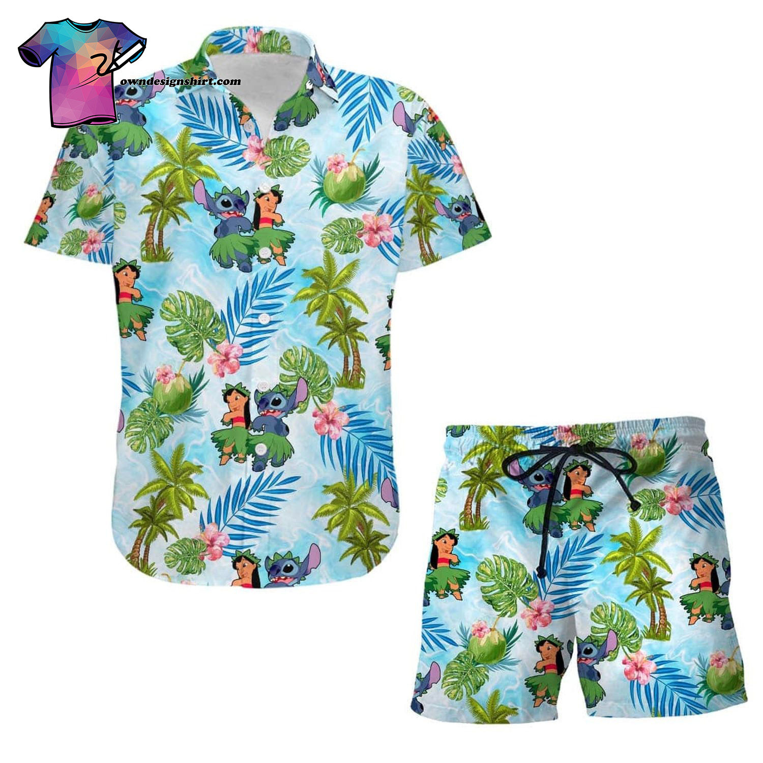 Palm Trees Captain Morgan Summer Outfits Hawaiian Shirt