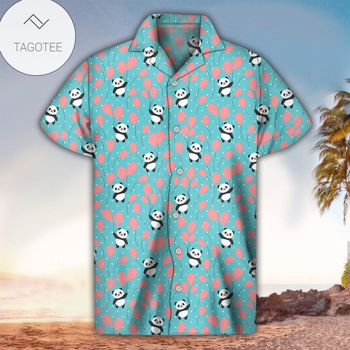 Panda Aloha Shirt Perfect Hawaiian Shirt For Panda Lover