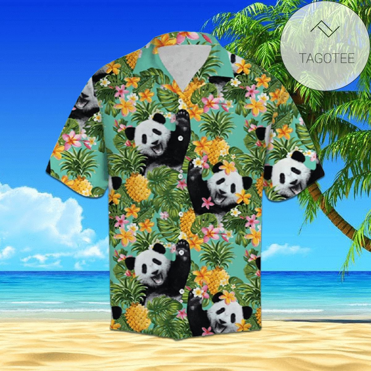 Panda Apparel Panda Button Up Shirt