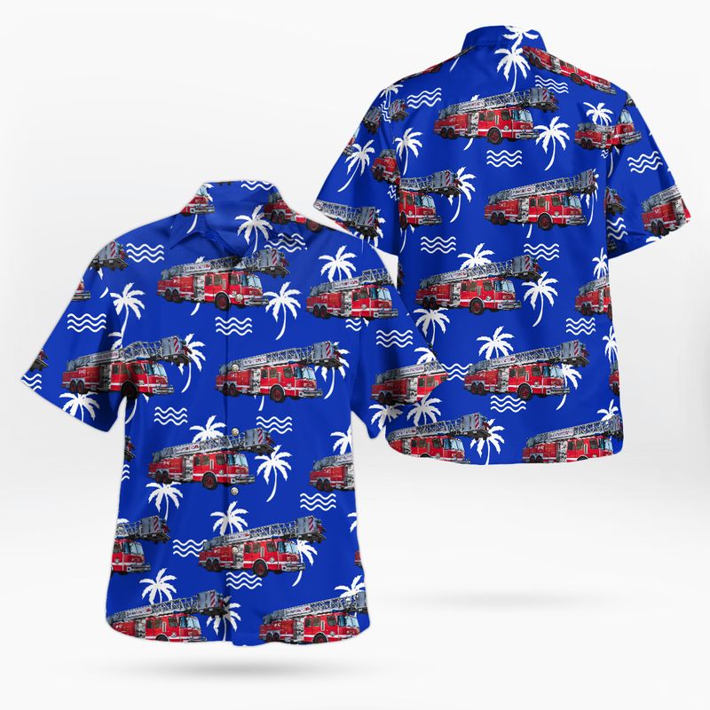 Panstwowa Straz Pozarna PSP Hawaiian Shirt