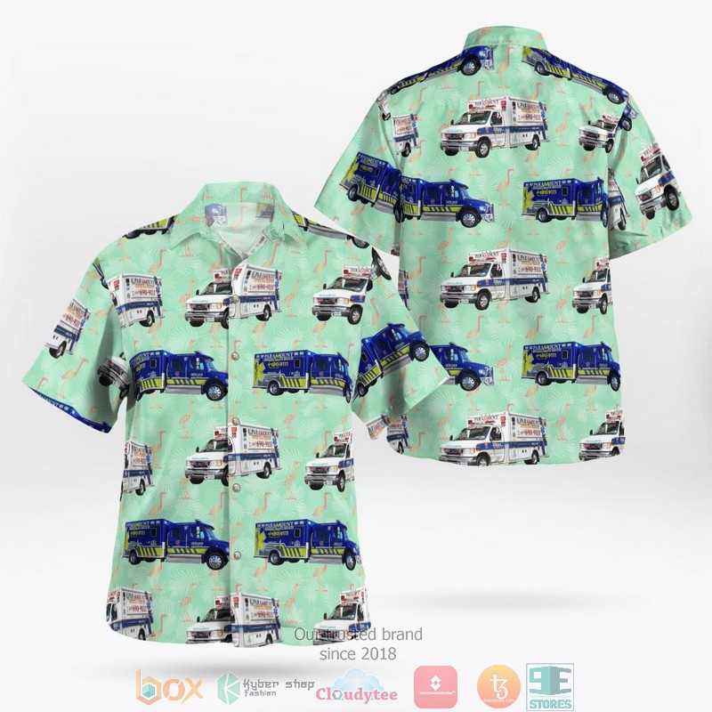 Paris FC Hawaiian Shirt, Beach Short