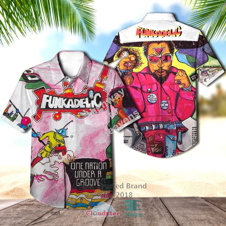 Parliament-Funkadelic Mothership Connection Hawaiian Casual Shirt