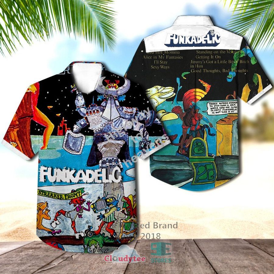 Parliament-Funkadelic Reworked By Detroiters Hawaiian Casual Shirt