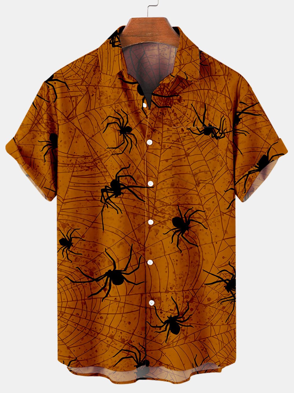 Old Creepes Spoof Halloween Themed Hawaiian Shirt