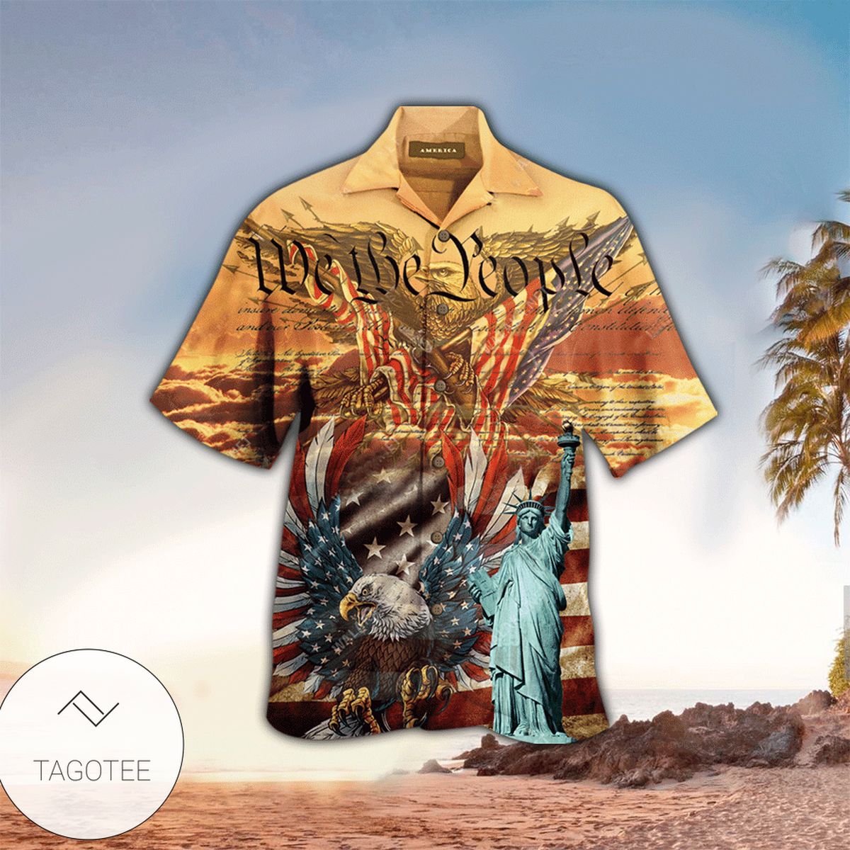 Patriotism God Bless American 2022 Authentic Hawaiian Shirts V