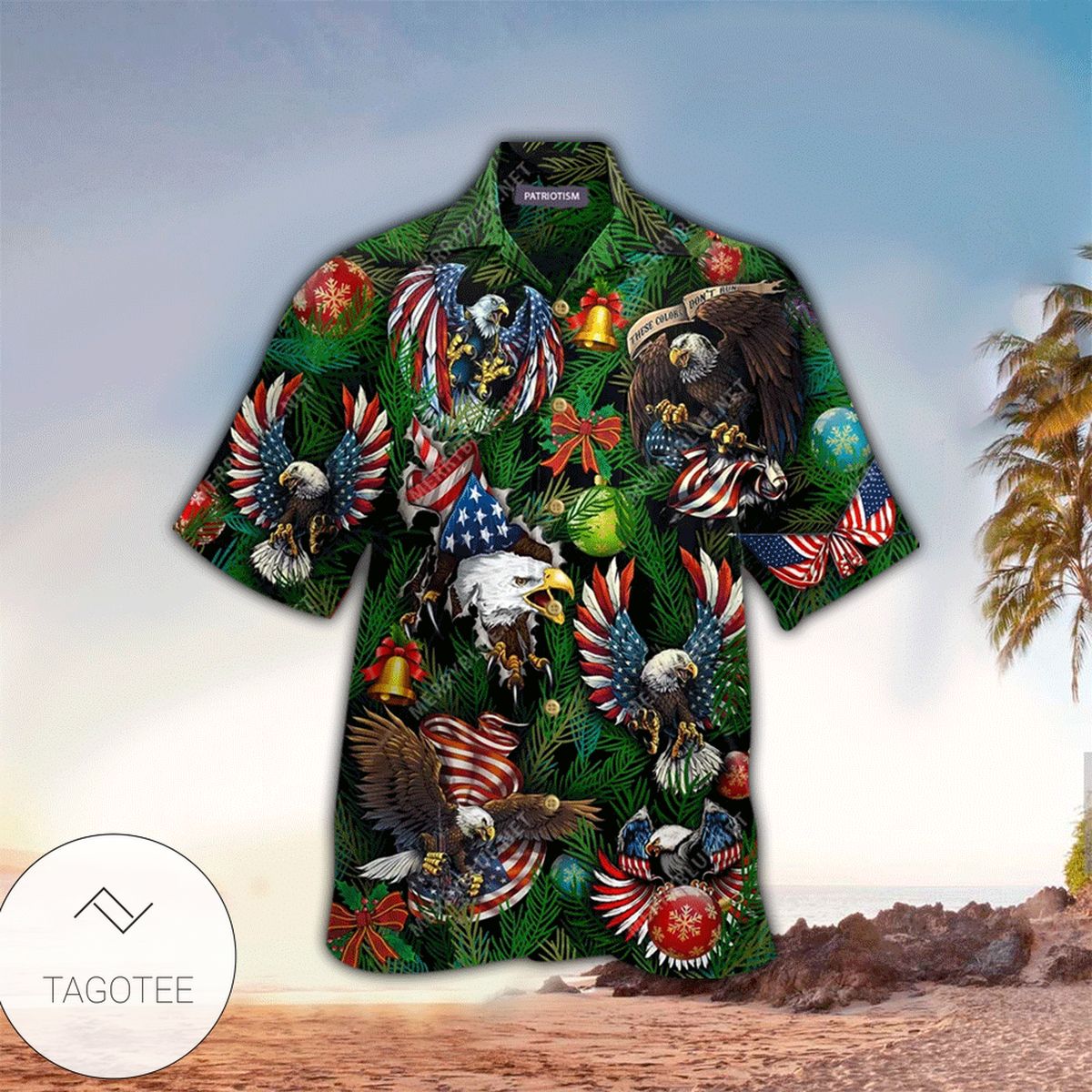 Patriotism God Bless American 2022 Authentic Hawaiian Shirts V