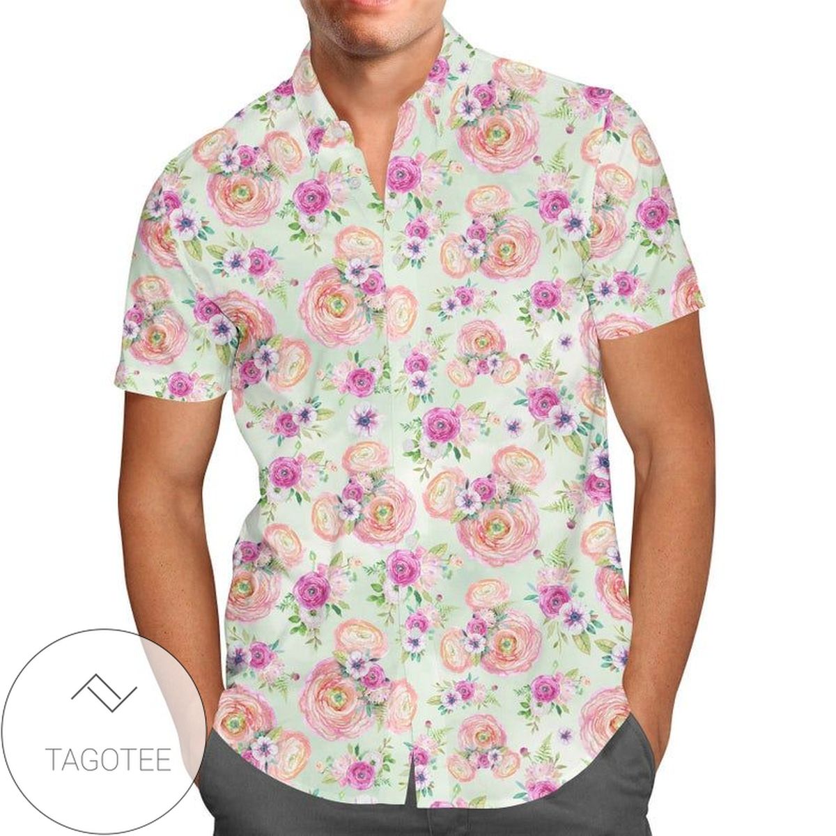 Peach Shirt Peach Hawaiian Shirt For Peach Lovers