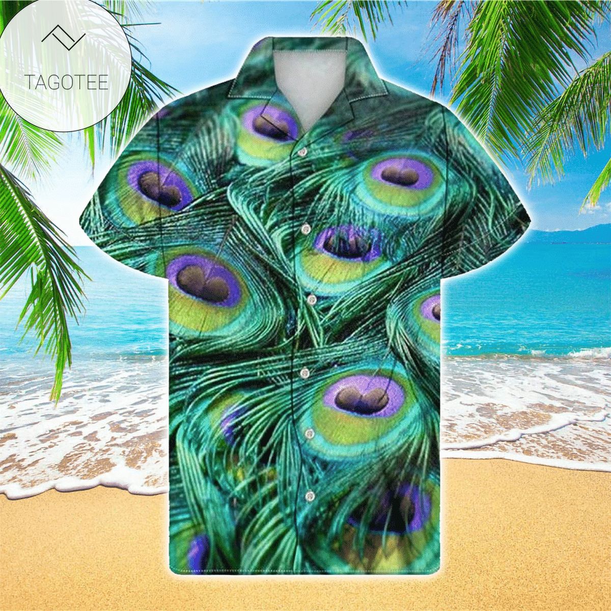 Peacock Hawaiian Shirt