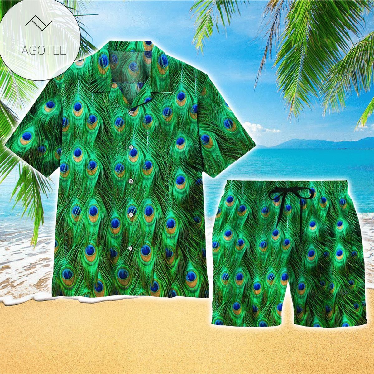 Peacock Hawaiian Shirt Perfect Gift Ideas For Peacock Lover