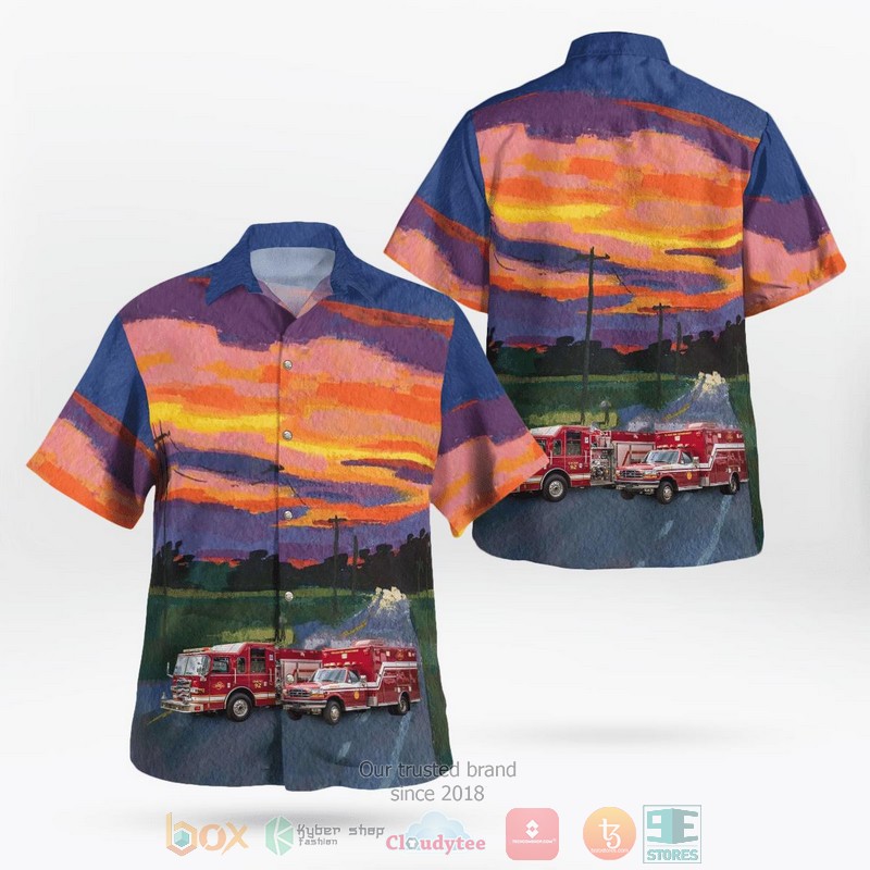 Peekskill Westchester County New York Peekskill Fire Department Hawaiian Shirt