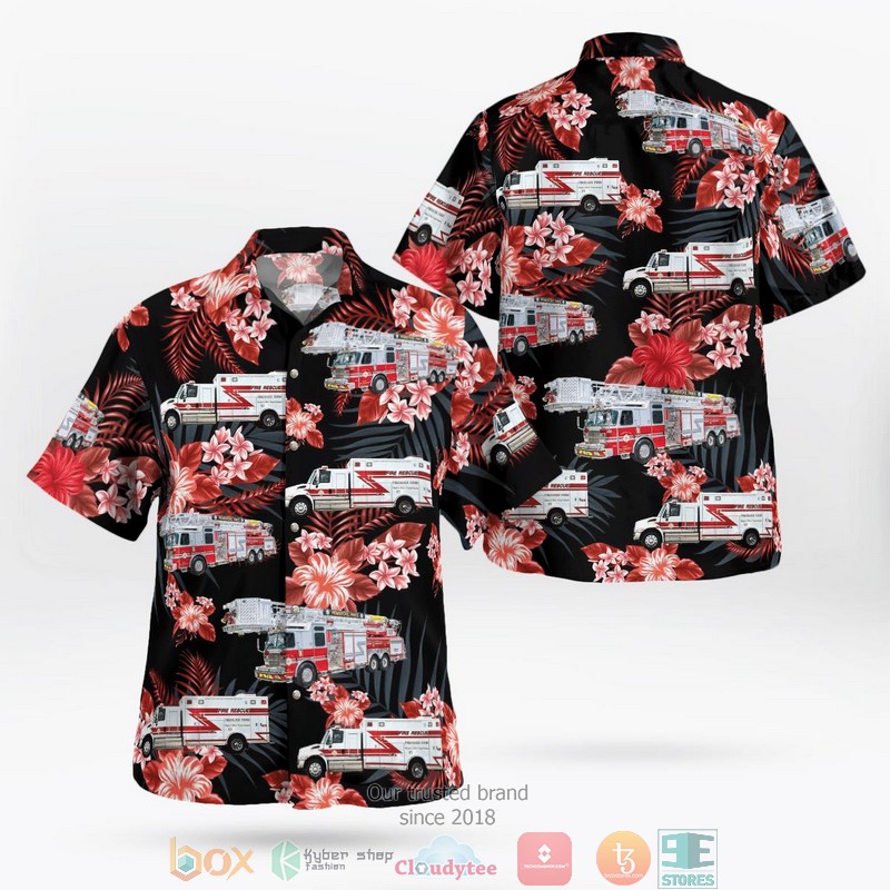 Pendleton Oregon City Police Hawaiian Shirt