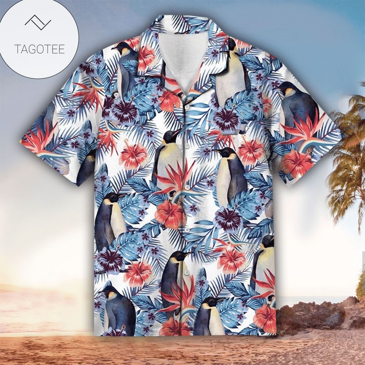 Penguin Aloha Shirt Hawaiian Shirt For Penguin Lovers