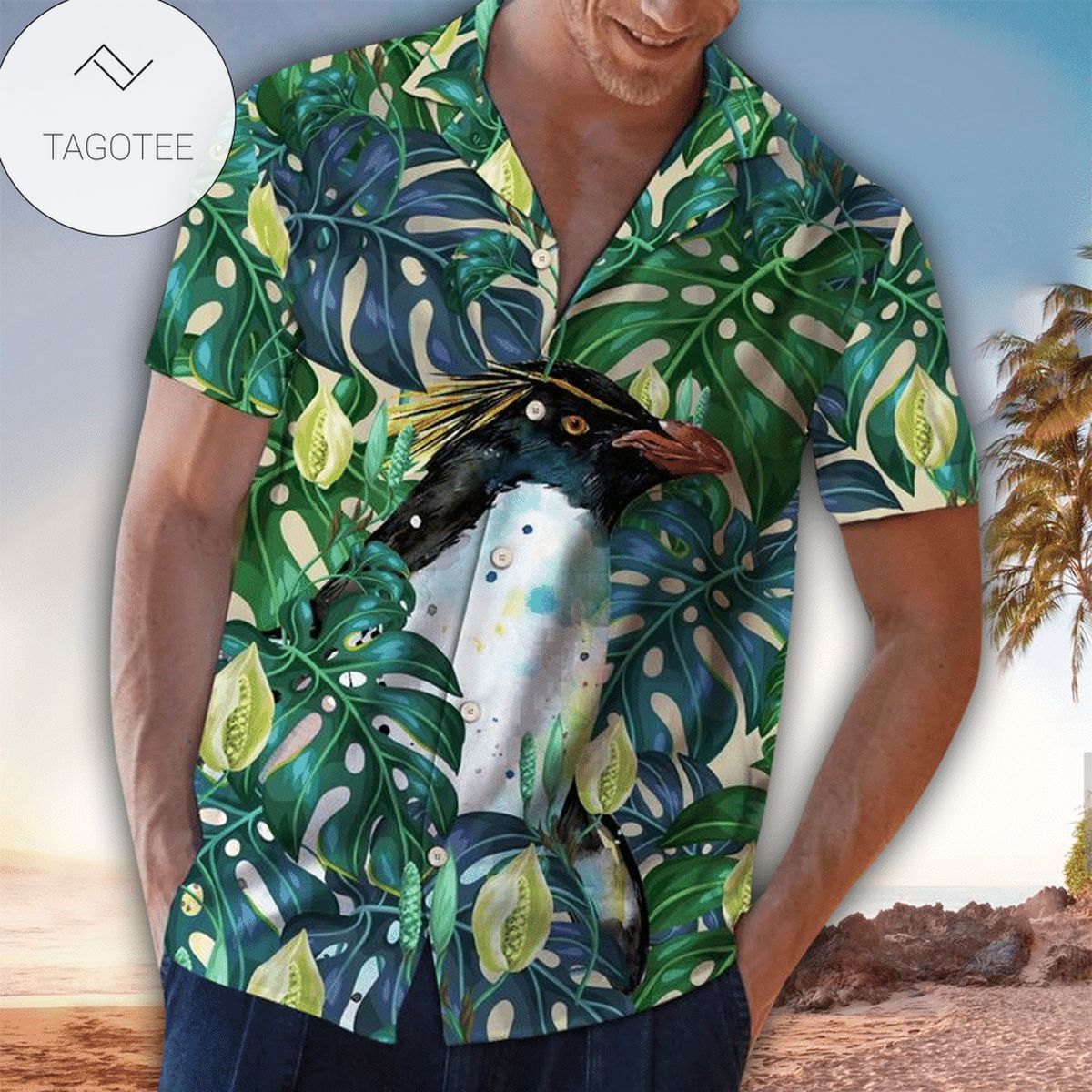 Penguin Hawaiian Shirt Perfect Penguin Clothing