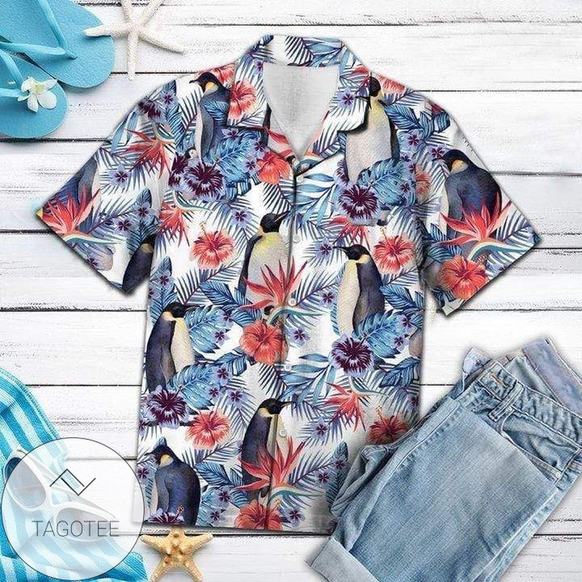 Penguin Shirt Penguin Hawaiian Shirt For Penguin Lovers