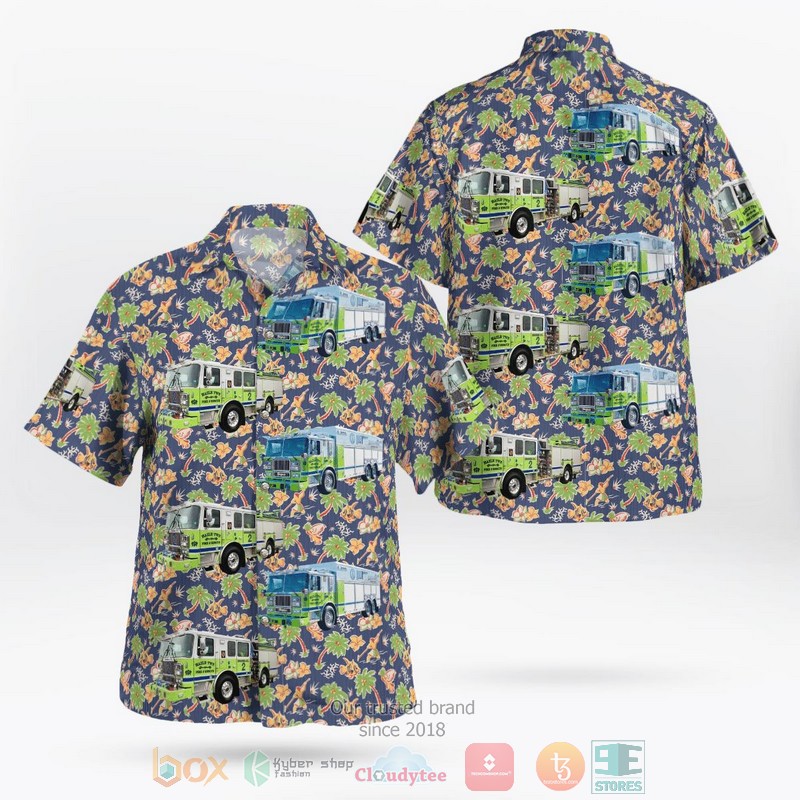 Pennsylvania Jefferson Health Mobile Stroke Unit Hawaiian Shirt