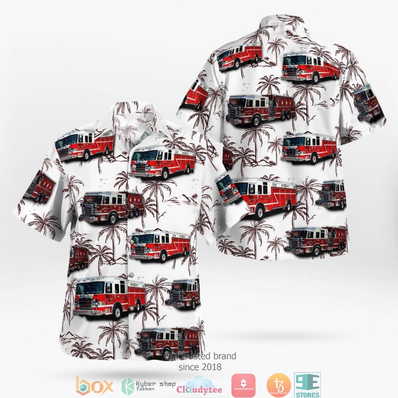 Pennsylvania Hershey Volunteer Fire Department Hawaiian Shirt