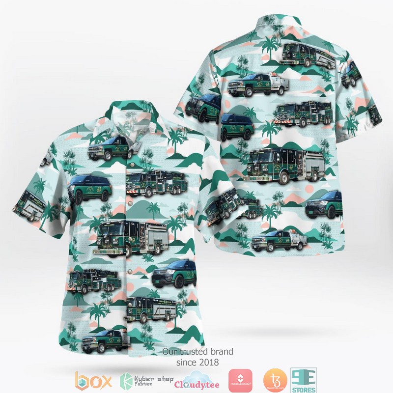 Pennsylvania Royersford Fire Department Hawaiian Shirt