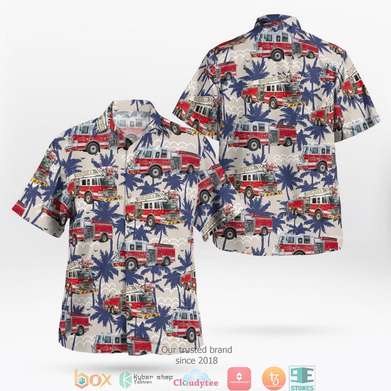 Pennsylvania Northeast Fire & Rescue Company Hawaiian Shirt