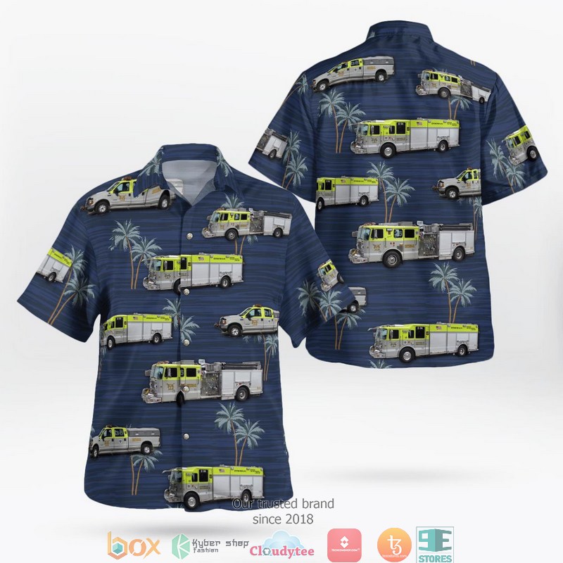 Pennsylvania State Police Ford Explorer Hawaiian Shirt