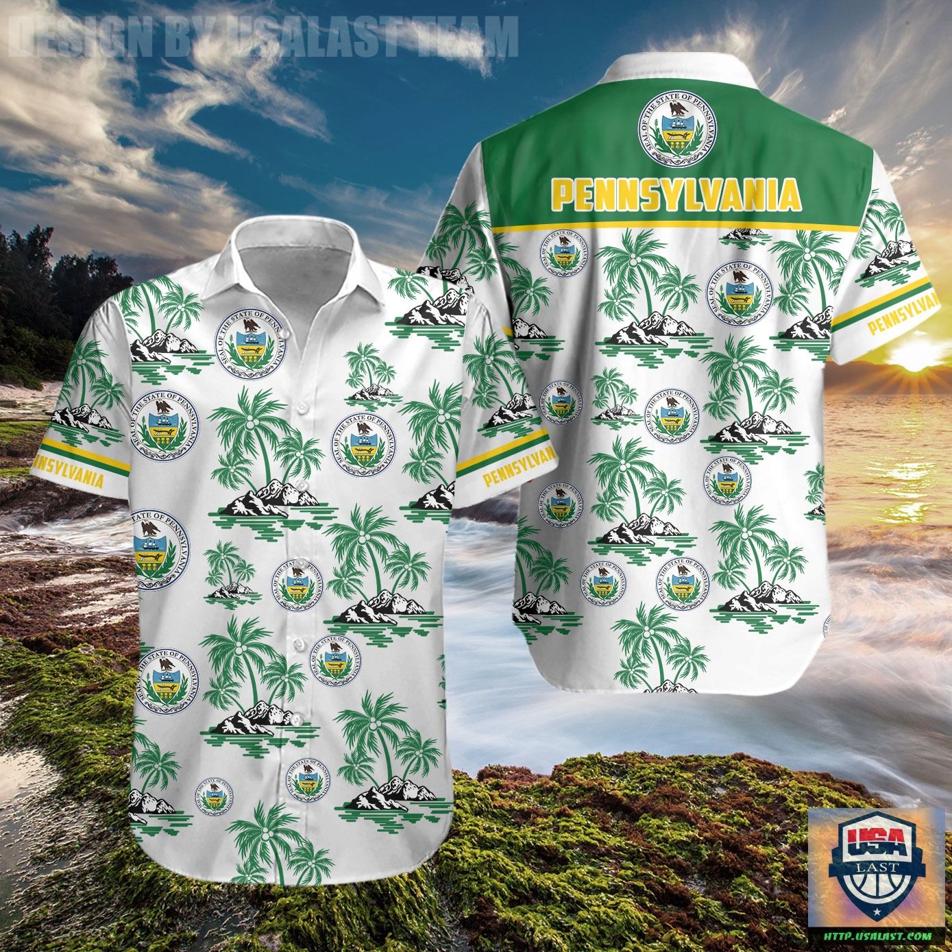 Penrith Panthers Camouflage Vintage Hawaiian Shirt