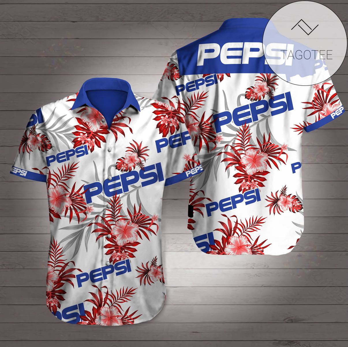 Pepsi Logo Authentic Hawaiian Shirt 2022 Ver6