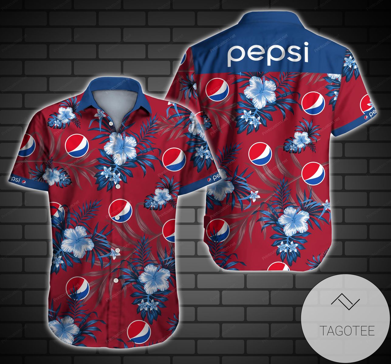 Pepsi Logo Authentic Hawaiian Shirt 2022 Ver6