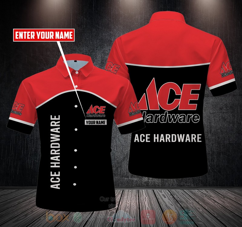 Personalized Advance Auto Parts black red custom Hawaiian shirt