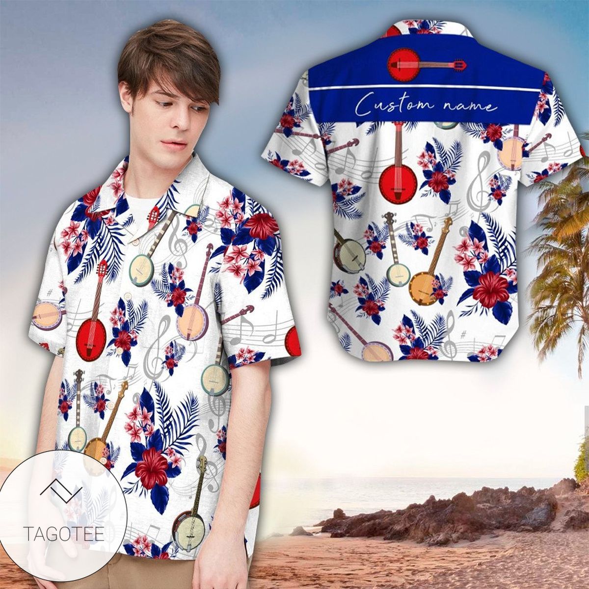 Personalized Baseball Hawaiian Shirt Baseball Lover Gifts