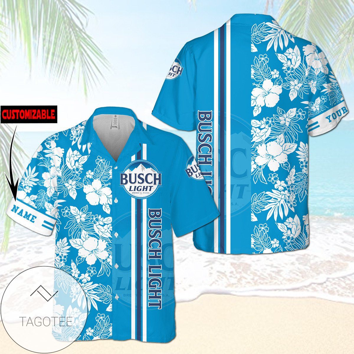 Personalized Budweiser Hawaiian Shirt