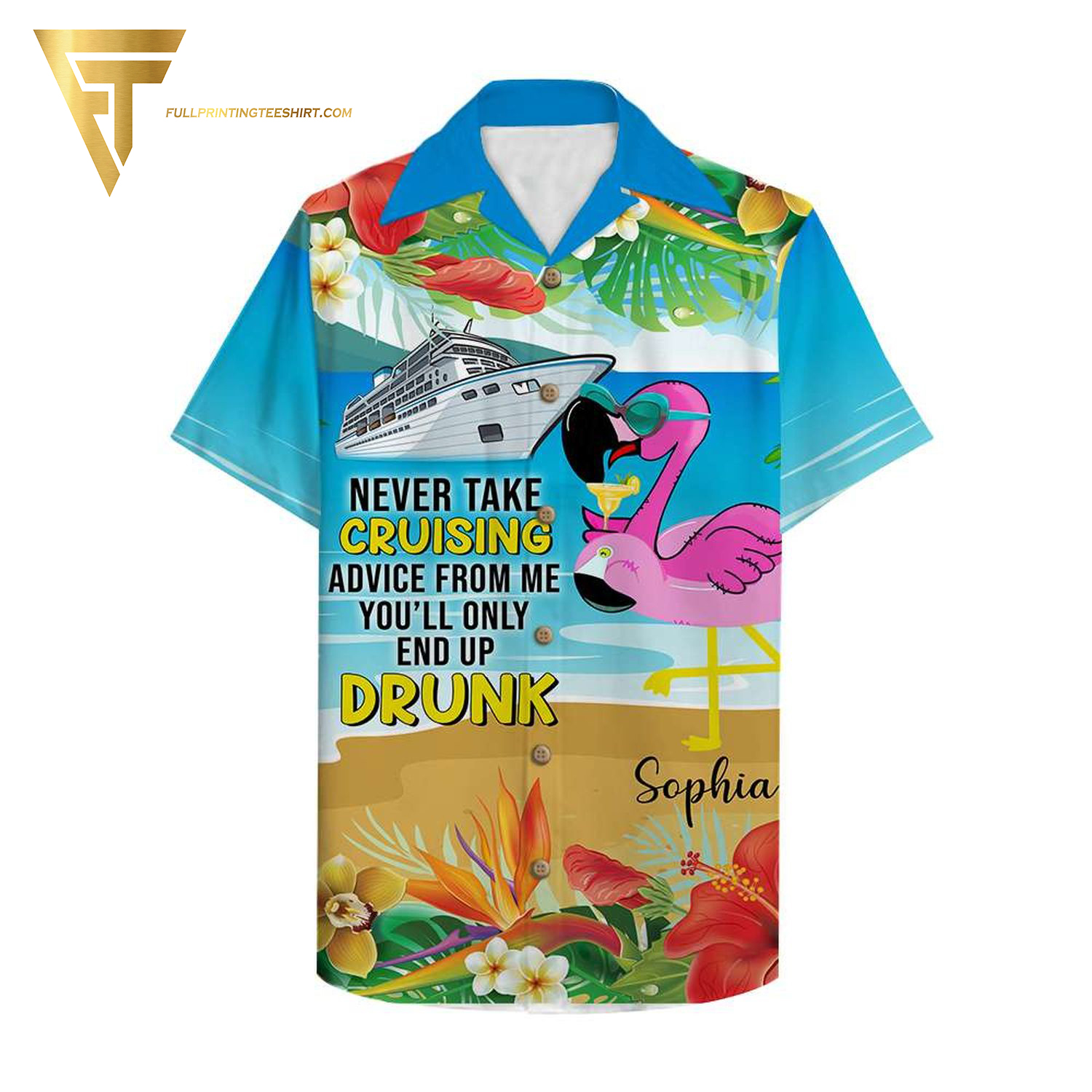 Personalized Cruising Friends If Lost Please Return To The Lido Deck Full Printing Hawaiian Shirt