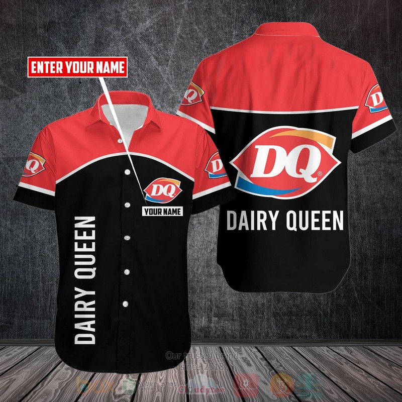 Personalized Dairy Queen custom Hawaiian shirt