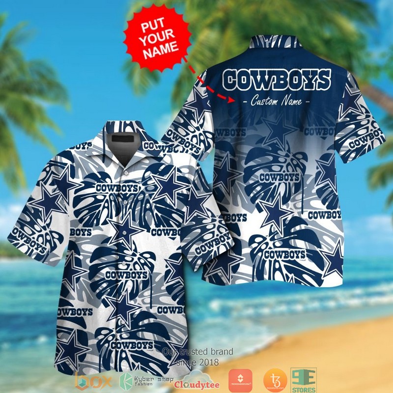 Personalized Custom Photo Truck Driver Coconut Tree Pattern Hawaiian Shirt