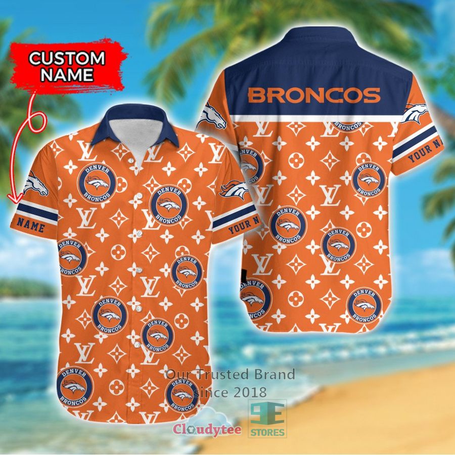 Personalized Cincinnati Bengals Louis Vuitton Pattern Hawaiian Shirt