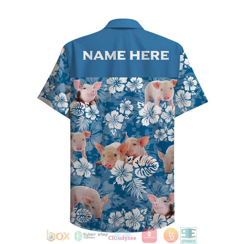 Personalized Farmer’s Cow Pattern custom Hawaiian Shirt