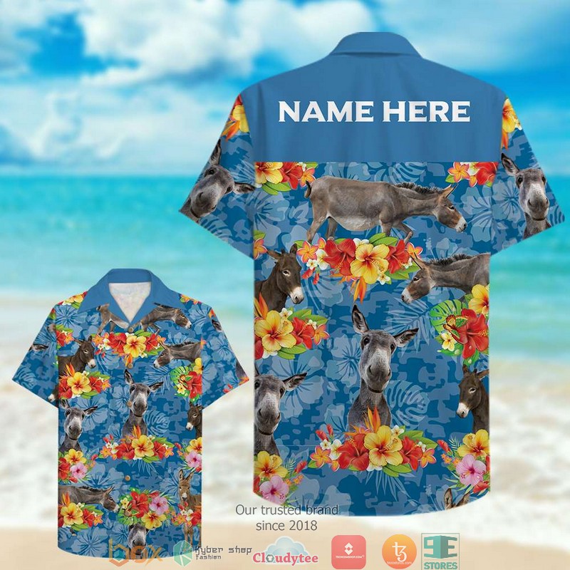 Personalized Farmer’s Cow Pattern custom Hawaiian Shirt