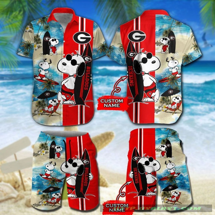 Personalized Florida State Seminoles Snoopy Surfing Hawaiian Shirt