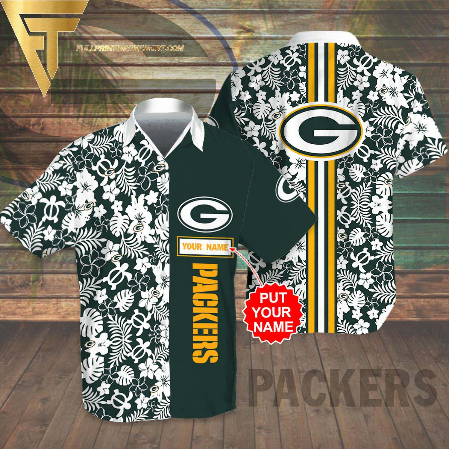 Personalized Jacksonville Jaguars Summer Aloha Hawaiian Shirt