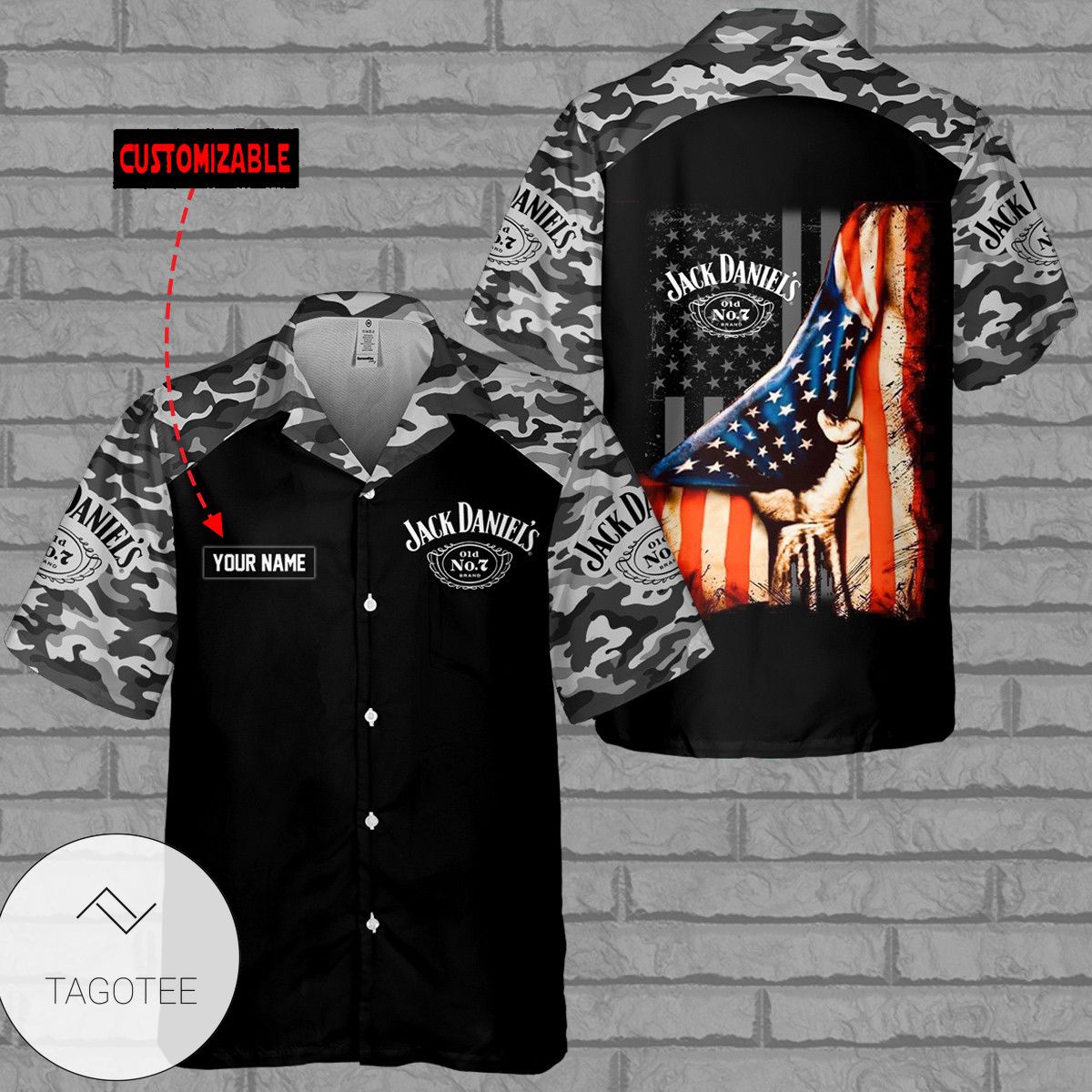 Personalized Jack Daniels Hawaiian Shirt