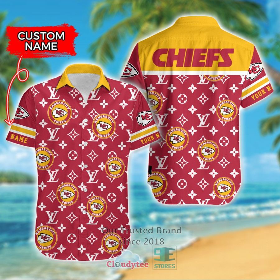 Personalized Jacksonville Jaguars Louis Vuitton Pattern Hawaiian Shirt