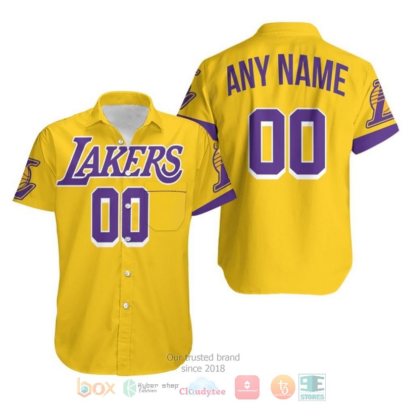 Personalized Los Angeles Lakers 2019 Custom Hawaiian Shirt