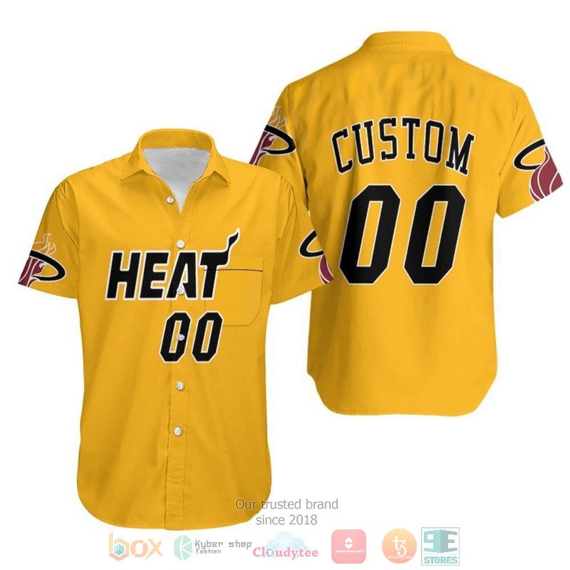 Personalized Miami Heat 2020-21 Custom Hawaiian Shirt