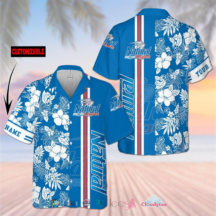 Personalized Name Silhouette Golfer Hawaiian Shirt