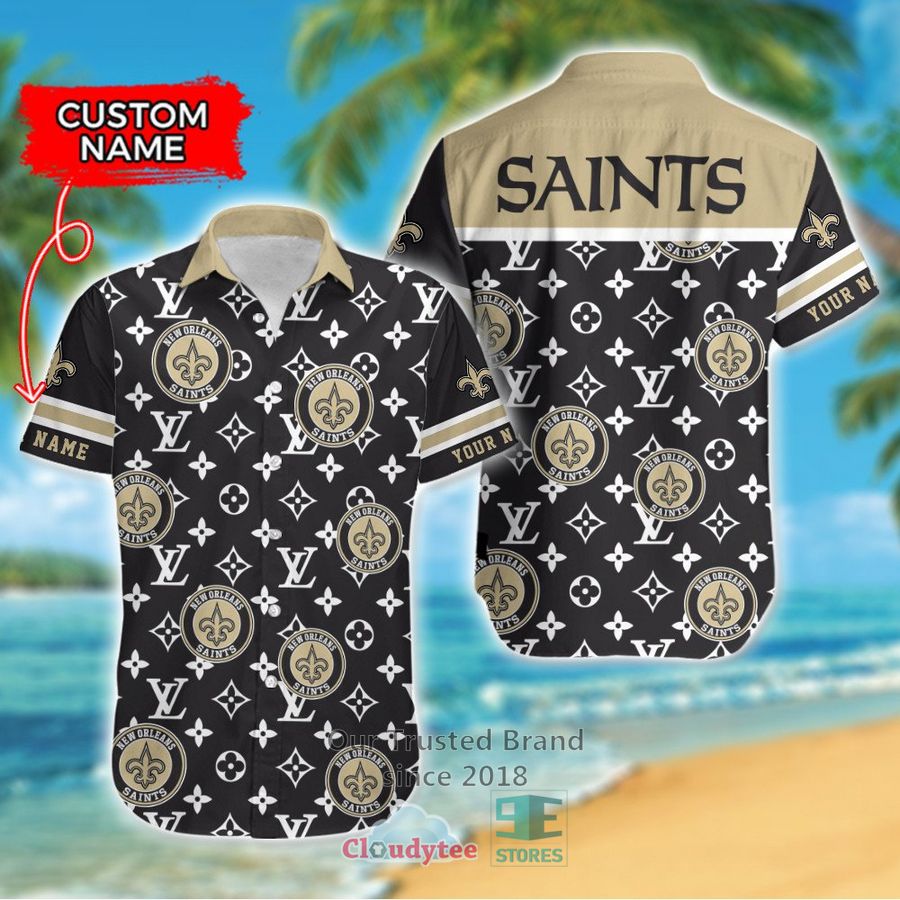 Personalized New York Jets Louis Vuitton Pattern Hawaiian Shirt